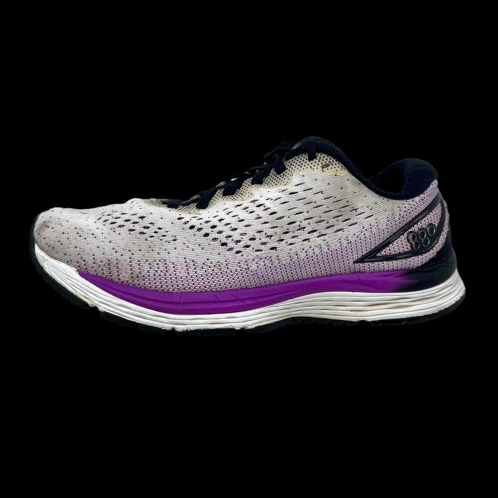 New Balance 880 Running Shoes Womens Sz 9 White Purple 1.144=I.10.4